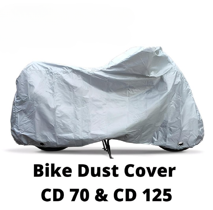 Bike Top Cover – Water & Scratch Proof Parachute – Fits CD70CC and 125CC Bikes (Random color) - Image 7