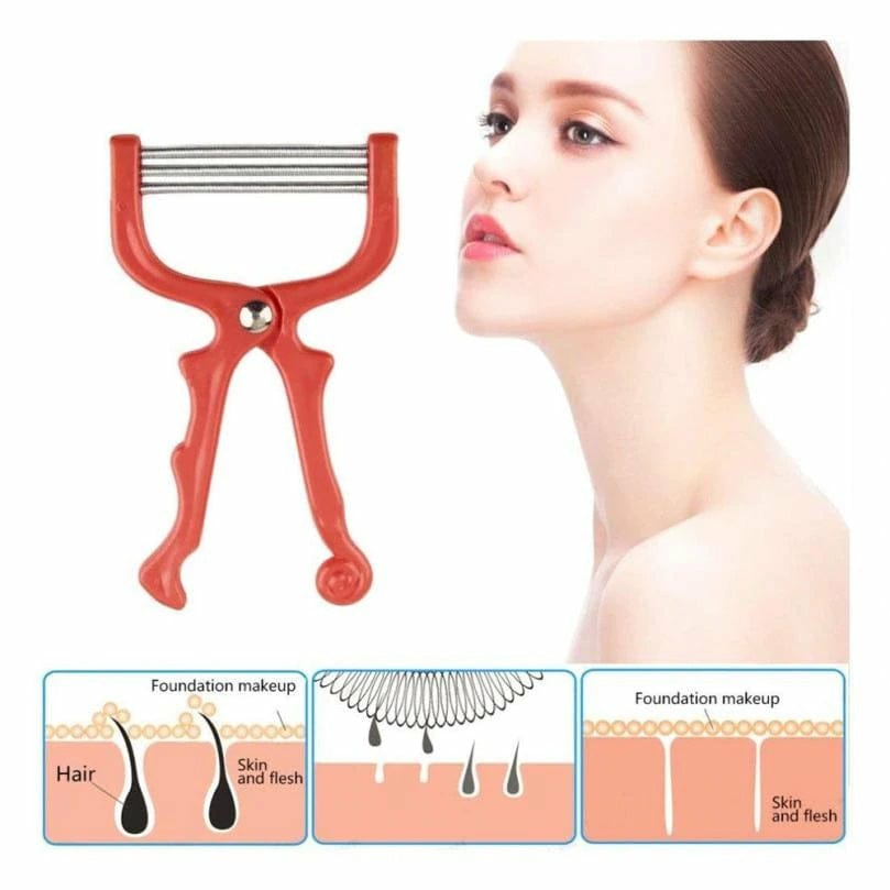 Face Hair Remover Epilator – Handheld Spring Face EpiRoller for Facial Hair Removal - Image 4