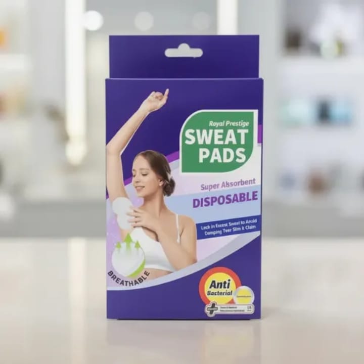 10 Pcs Breathable Sweat Pads For Women Comfortable Disposable Underarm Pads - Image 5