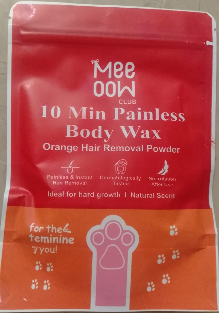 Meow Wax Powder - Buy 1 Get 1 Free Hair Removal Solution For Smooth Skin Easy And Painless Depilatory Treatment For Body And Face - Image 2