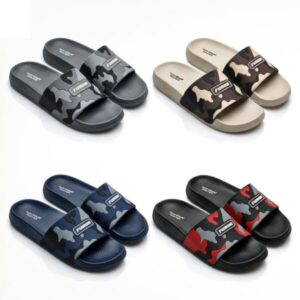 Stylish Comfortable Lightweight Non-Slip PU Flip Flops Slippers for Men & Boys