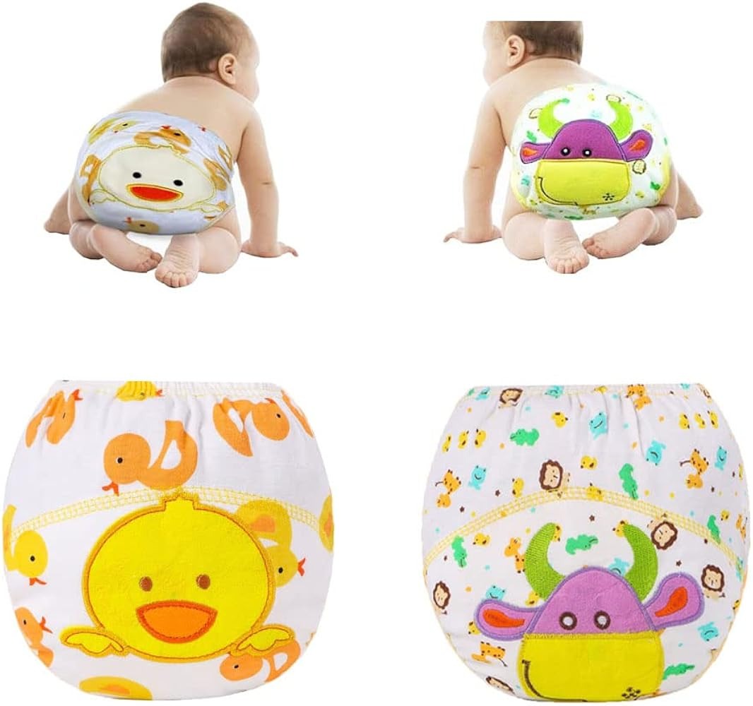 Kids Reusable Baby Training Pants Soft Comfortable Washable Eco Friendly For Daily Use | Large - Image 7