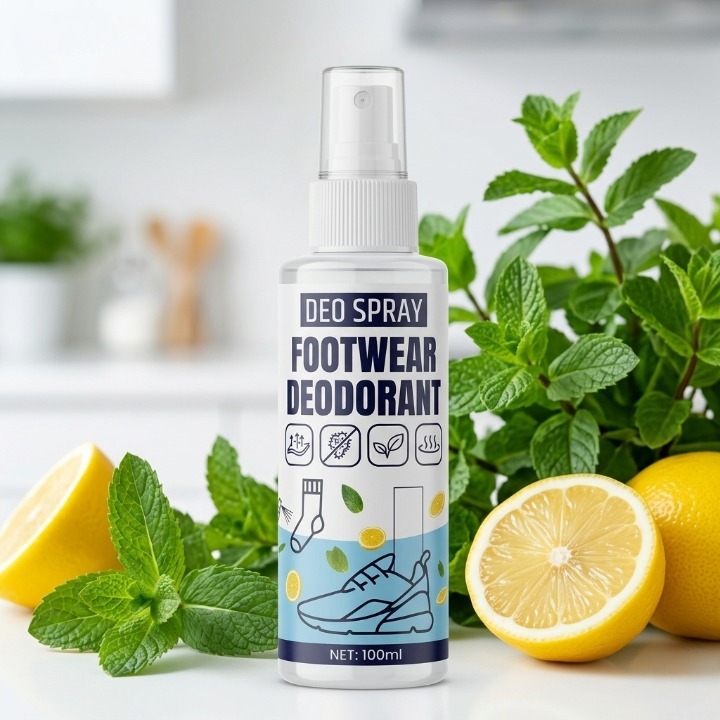 Footwear Deodorant Spray Shoe Deo Odor Control Fresh Spray (100ml) - Image 6