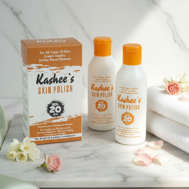 Kashee’s Skin Polisher & Activator Set (Vol 20 – 6%) - Image 6