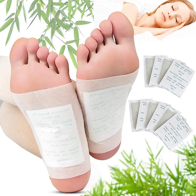 Kiyome Kinoki Detox 10 Pcs Foot Pads – Pain-Free Cleansing Patches for Night Detox, Stress Relief & Body Toxin Removal – Improves Circulation & Vital Organ Support - Image 5