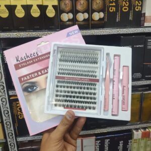 Kashee's 4 In 1 Permanent Eyelash Extension Set Professional Lash Kit | Mix Size