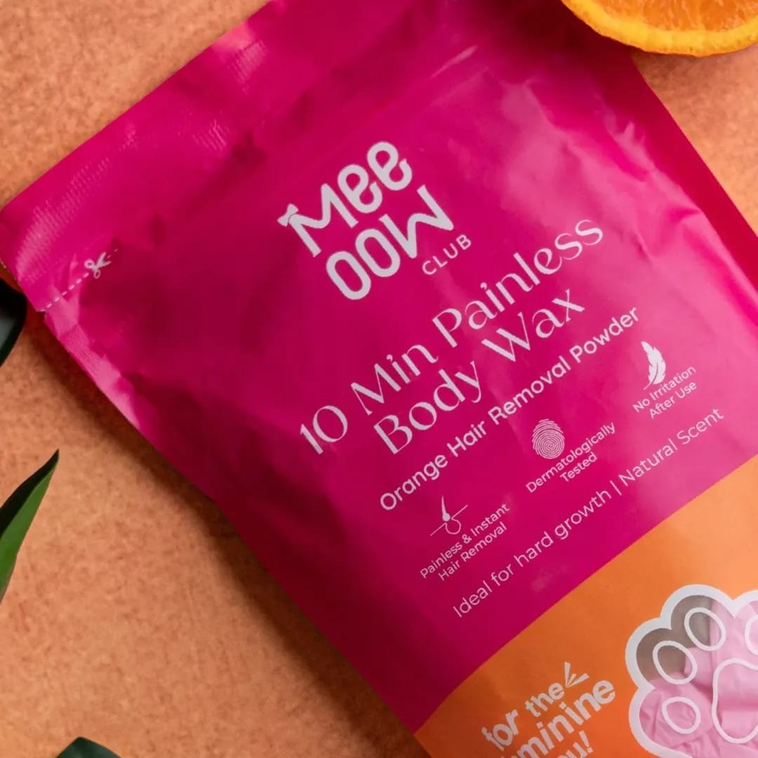 Meow Wax Powder - Buy 1 Get 1 Free Hair Removal Solution For Smooth Skin Easy And Painless Depilatory Treatment For Body And Face - Image 4