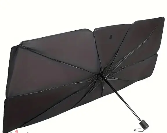 Premium Car Windshield Sun Shade Umbrella – Foldable UV Reflector & Heat Insulation Cover - Image 4