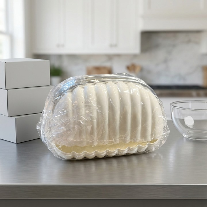 Luxury Shell Shape Tissue Box – Elegant Wave Pattern Paper Napkin Dispenser for Home & Office Decor - Image 4