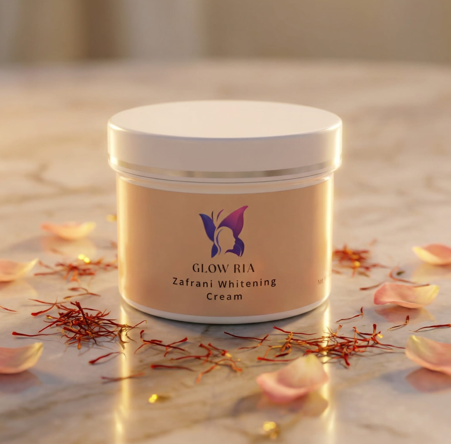 Glow Ria Zafrani Whitening Cream 100G Skin Brightening Cream For Radiant And Even Looking Skin - Image 5