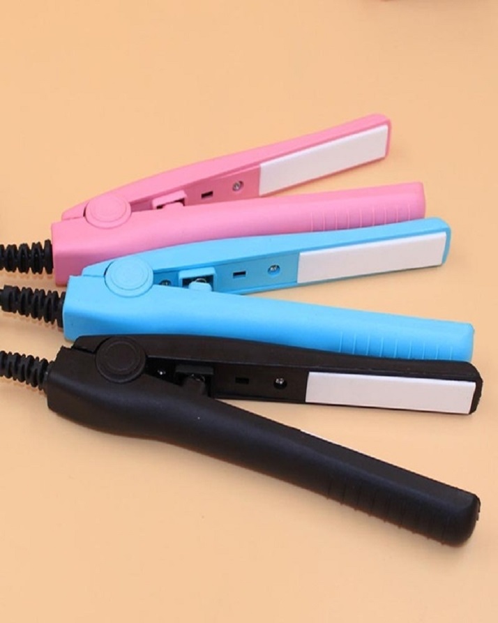 Mini Portable Hair Straightner (without box) - Mini Hair Straightener and Styling Iron - Dual Voltage Portable Hair Tool - Image 8