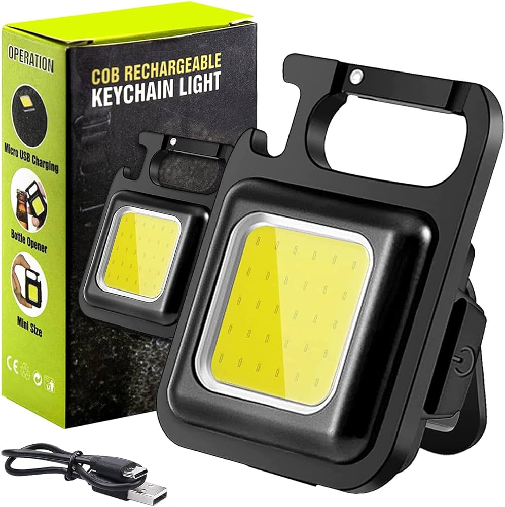 Rechargeable Mini COB Light With Box | 3in1 LED Flash Light | 3 Modes LED Torch Flashlight - Image 5