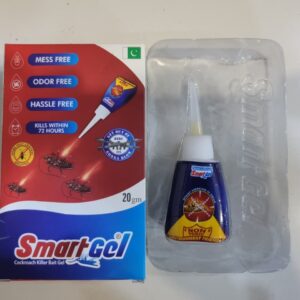 SmartGel Cockroach Killer Gel (20g) | Professional Strength, Odorless & Mess-Free Solution | Kills Within 72 Hours for Home & Kitchen Use