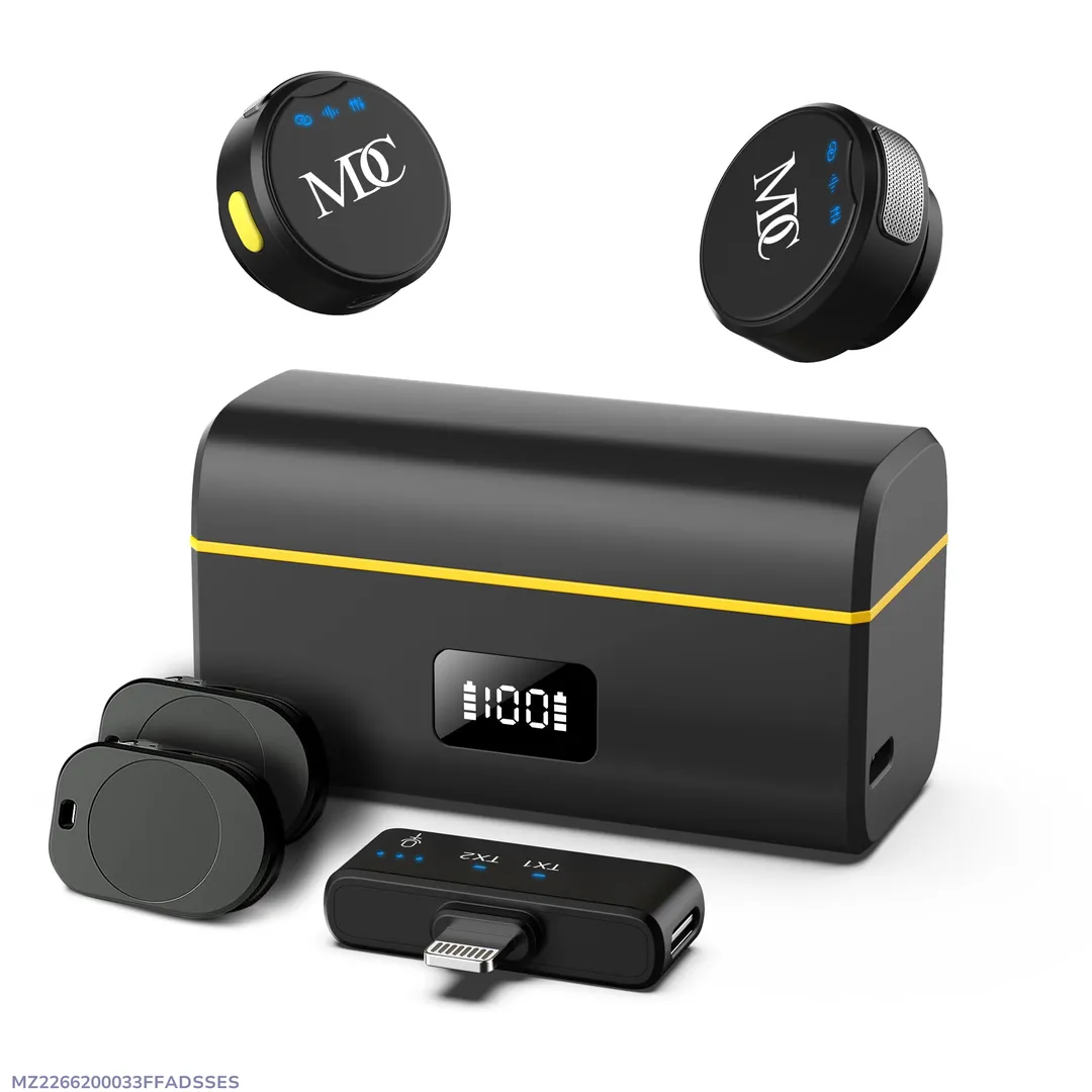 M9 Pro Wireless Microphone / Wireless Microphone Video Recording Microphone For Streaming - Image 2