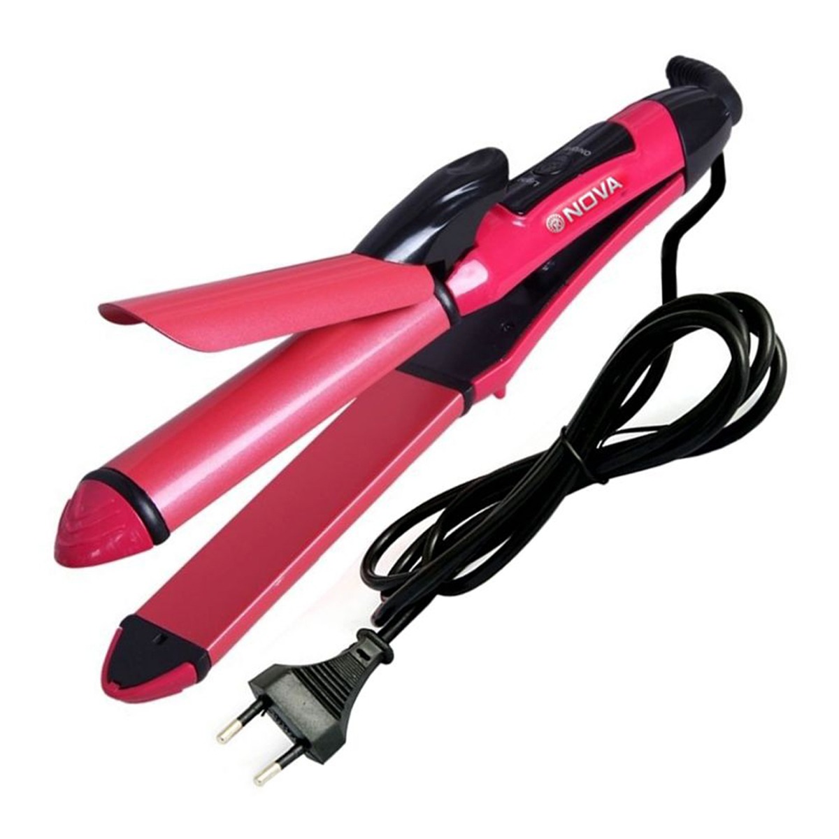 Nova 2‑in‑1 Hair Straightener & Curler | Model NHC‑2009 | Professional Styling Tool - Image 3