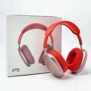 P9 Pro Max Wireless Bluetooth Headphones - Random colors ~ With Box & With Cable