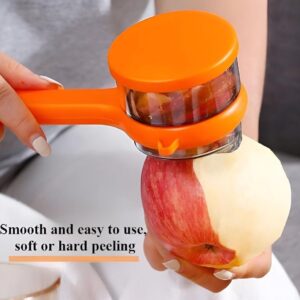 Multi-Functional Vegetable & Fruit Peeler With Integrated Storage Container