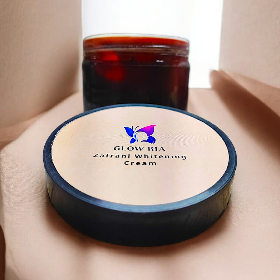 Glow Ria Zafrani Whitening Cream – Brightening & Radiance Boost Formula for Even Skin Tone | 250g - Image 6
