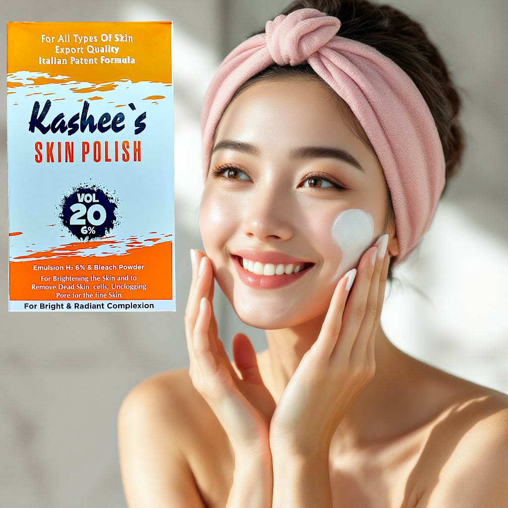 Kashee’s Skin Polisher & Activator Set (Vol 20 – 6%) - Image 4