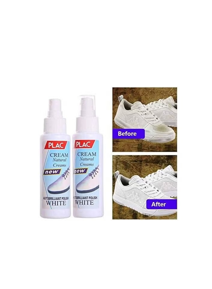 PLAC White Shoe Polish Spray – Magic Instant Cleaner for White Shoes (250ml) - Image 9