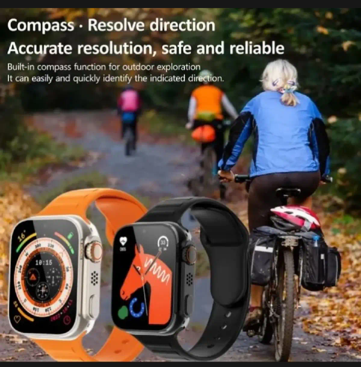 7-in-1 Ultra Smart Watch – Advanced Multi-Feature Fitness Tracker with Heart Rate Monitor, Sleep Tracking, Bluetooth Calling, Sports Modes & More Random Color Straps - Smartwatch With 6 Silicone Stripes And 1 Metal Strip - Image 7