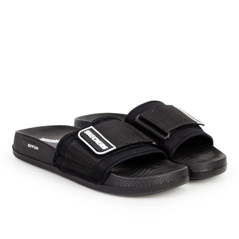 Black Casual Slide Slippers for Hot Weather - Image 5