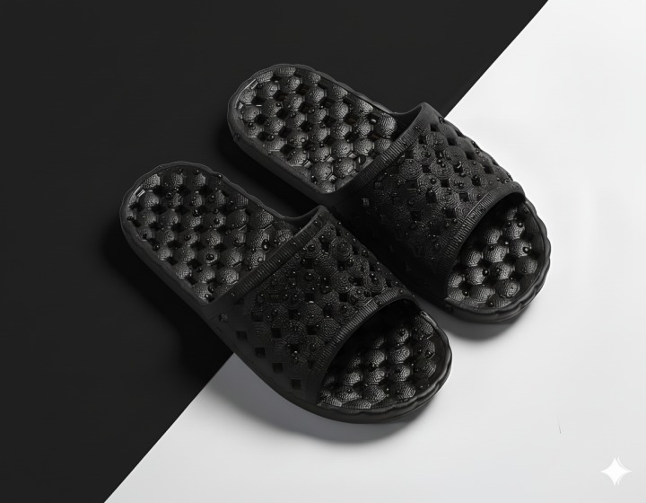 10 Colors Quick-Drying Non-Slip Bathroom Shower Slippers with Bubble Massage - Image 19