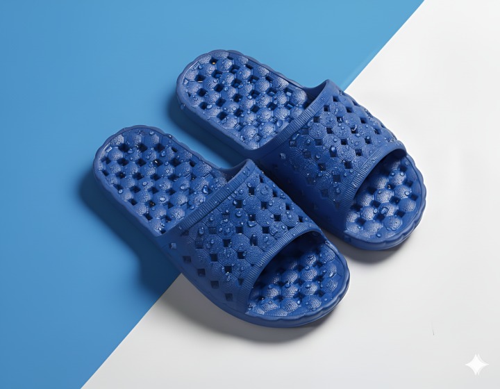 10 Colors Quick-Drying Non-Slip Bathroom Shower Slippers with Bubble Massage - Image 18