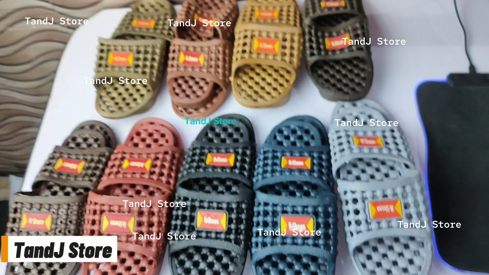 10 Colors Quick-Drying Non-Slip Bathroom Shower Slippers with Bubble Massage - Image 2