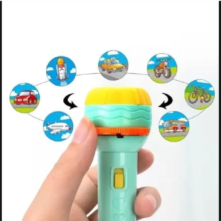 Kids Battery Operated Projector Torch with 24 Patterns & Educational Light - Image 6