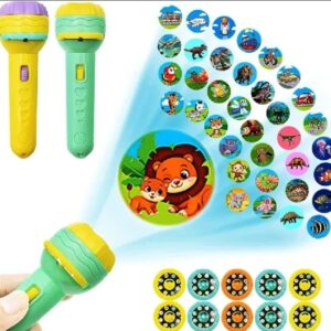 Kids Battery Operated Projector Torch with 24 Patterns & Educational Light