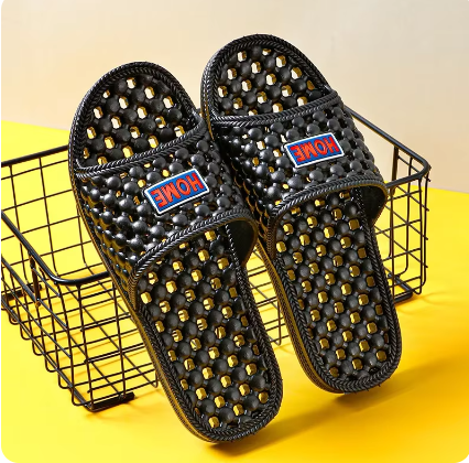 10 Colors Quick-Drying Non-Slip Bathroom Shower Slippers with Bubble Massage - Image 4