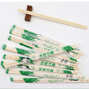 Bamboo Chopsticks - Pack of 100 Pairs (200 Sticks) Reusable Natural Wood
