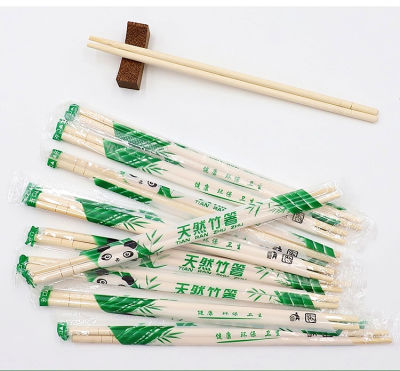 Bamboo Chopsticks - Pack of 100 Pairs (200 Sticks) Reusable Natural Wood